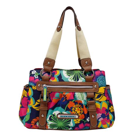 lily bloom three pocket handbags.